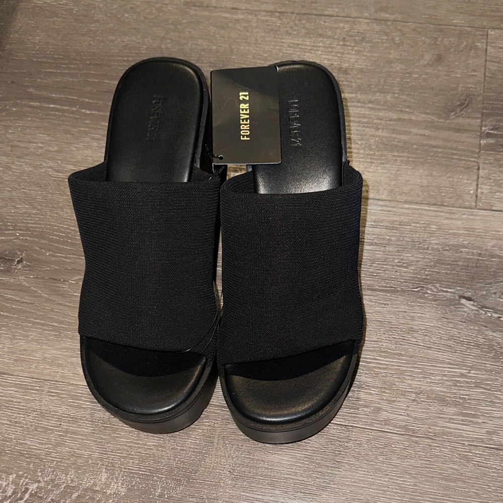 Forever 21 Black Women's Mules